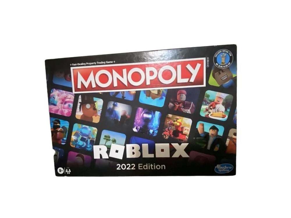 Hasbro Gaming Monopoly Roblox 2022 Edition Board Game